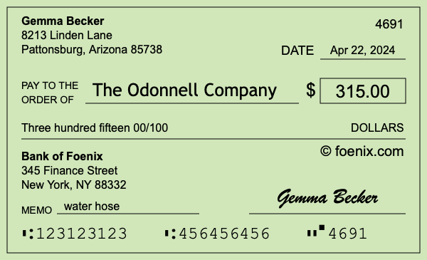 how-to-write-a-check-for-315