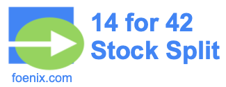 14 for 42 stock split