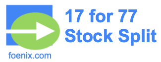 17 for 77 stock split