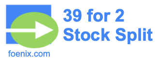 39 for 2 stock split