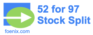 52 for 97 stock split