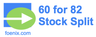 60 for 82 stock split