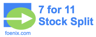 7 for 11 stock split
