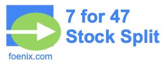 7 for 47 stock split