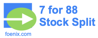 7 for 88 stock split