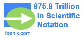 975.9 Trillion in Scientific Notation