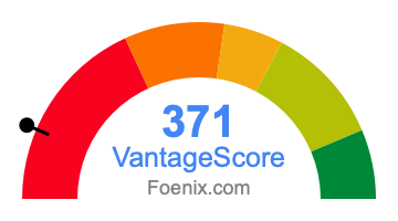371 VantageScore credit score